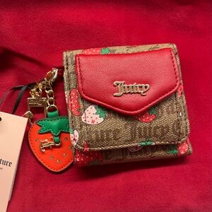 Juicy Couture Red Strawberry Wallet